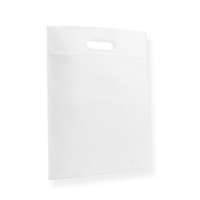 Non Woven Carrier Bags 300 mm x 400 mm White