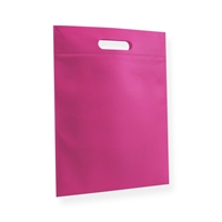 Non Woven Carrier Bags 300 mm x 400 mm Pink