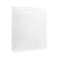 Non Woven Carrier Bags 400 mm x 450 mm White