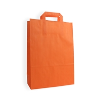 Paper Carrier bag 120 mm x 260 mm Oranje