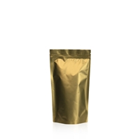 Lamizip Colour Stand Up Pouches 3.94 inch x 7.68 inch Gold