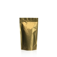 Lamizip Colour Stand Up Pouches 4.72 inch x 8.27 inch Gold