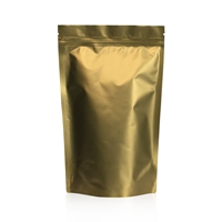 Lamizip Colour Stand Up Pouches 7.28 inch x 11.61 inch Gold