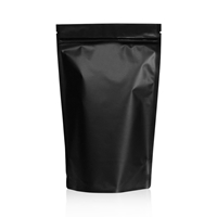 Lamizip Colour Stand Up Pouches 7.28 inch x 11.61 inch Black