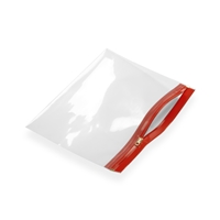 Re-closable wallets 405 mm x 250 mm Red