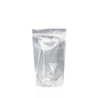 Stand up pouch duo 120 mm x 210 mm Transparent