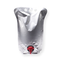 Weinpouch 235 mm x 365 mm Silber