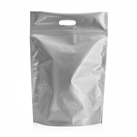 Stand up pouch 375 mm x 540 mm Silver