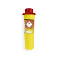 Daklapack-Safebox Needlecontainer MINI 1 ltr. Yellow