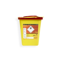 Daklapack-Safebox Naaldencontainer Superior 2 ltr. 150 mm x 155 mm Gul