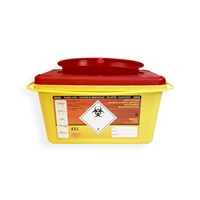 Safebox needlecontainer PRIME 190 mm x 280 mm Yellow