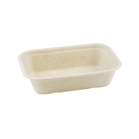 Suikerriet bakje 153 mm x 229 mm Beige
