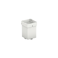 Inzet box 50 mm x 50 mm Grijs