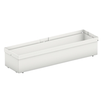 Inzet box 350 mm x 100 mm Grijs