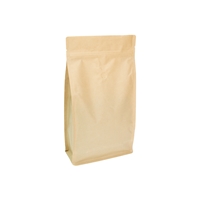 Boxpouch Kraft Paper with Valve 7.09 inch x 12.80 inch Kraft