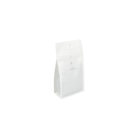 Boxpouch White LDPE with Valve 120 mm x 220 mm Blanc