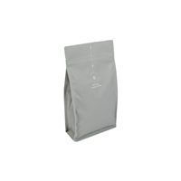 Boxpouch Grey LDPE with Valve 155 mm x 280 mm Grau