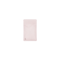 Genanvendelig flade pose med genluk 80 mm x 130 mm Pink