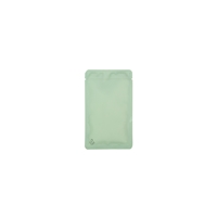 Flat bag recyclable 80 mm x 130 mm Green