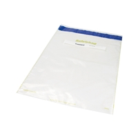 Safetybag Recycled 15.16 inch x 22.83 inch Transparent