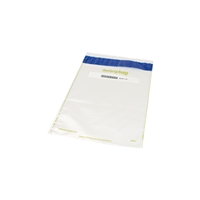 Safetybag Recycled 255 mm x 390 mm Transparent