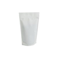 Stand up pouch monopolymer 140 mm x 235 mm White
