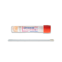 VIRUS Liquid Transport Tube (3 ml) med Flocked Standard Tip Swab