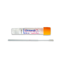 AMIES Liquid Transport Tube 1 ml + Flocked Fine Tip Swab