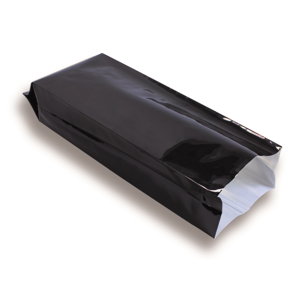 Side Gusset Bag 130 mm x 380 mm Black