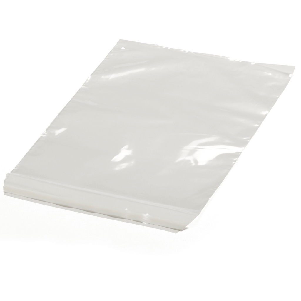 TopTac met luchtgat (40 micron) 165 mm x 240 mm Transparant