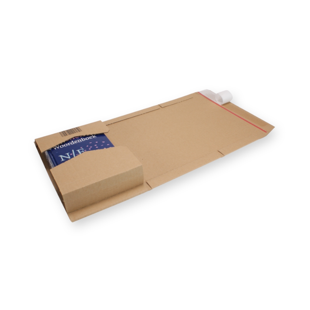 Verzendverpakking variabele hoogte CD Bruin
