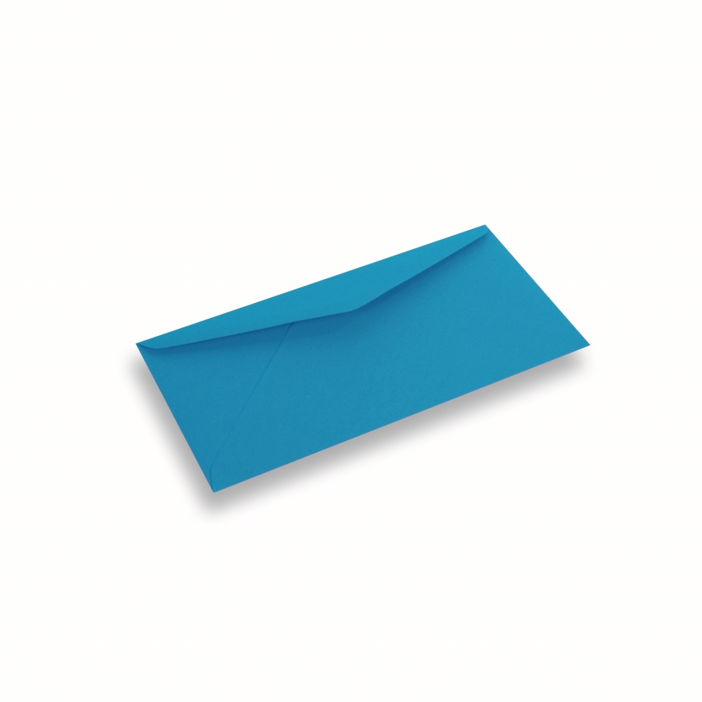 Enveloppes Papier Coloré Dinlong Bleu