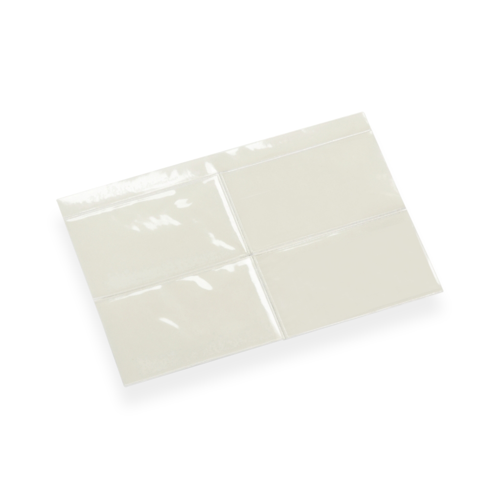 Pochette PVC adhésive pour Carte de Visite 60 mm x 90 mm Translucide