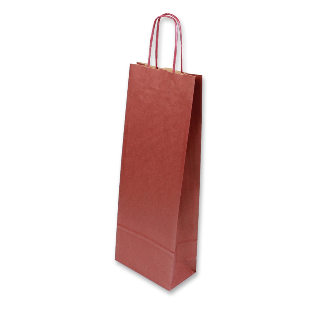 Paper Wine bag 150 mm x 400 mm Bordeaux