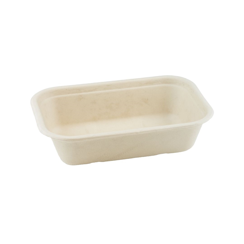 Suikerriet bakje 153 mm x 229 mm Beige