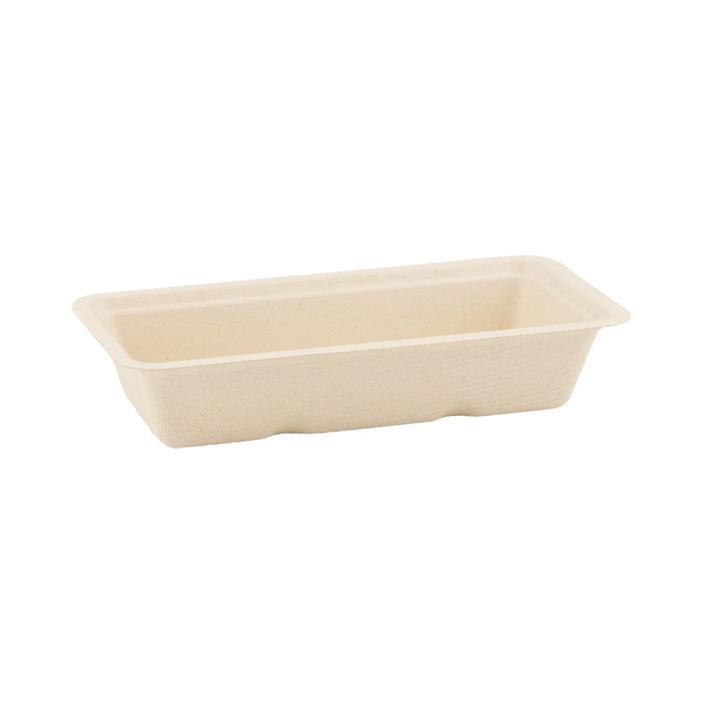 Suikerriet snackbakje A5 Beige