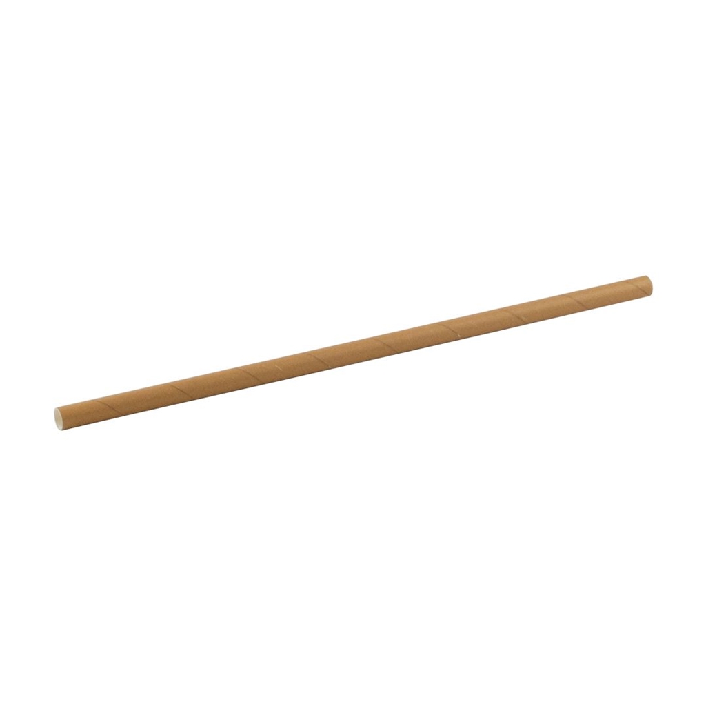FSC® papieren rietje Bruin