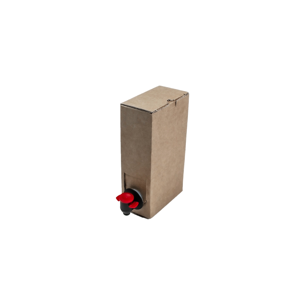 Bag-In-Box box 104 mm x 190 mm Brun