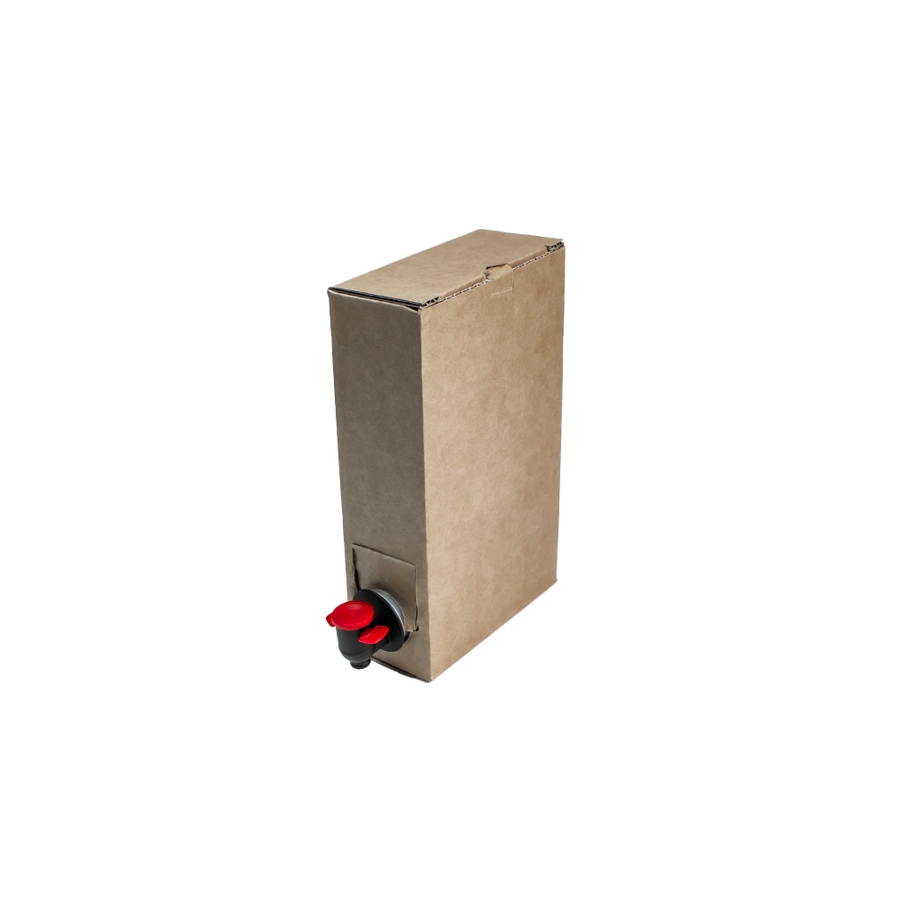 Bag-In-Box box 134 mm x 220 mm Marron