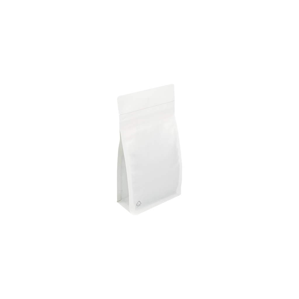 Boxpouch White LDPE 120 mm x 220 mm Blanc