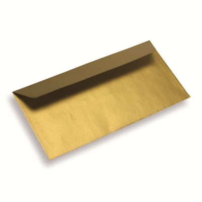 Färgat papperskuvert Dinlong Guld