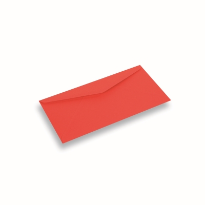 Färgat papperskuvert Dinlong Röd