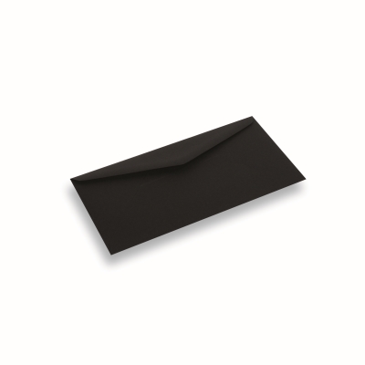 Enveloppes Papier Coloré Din-Long Noir