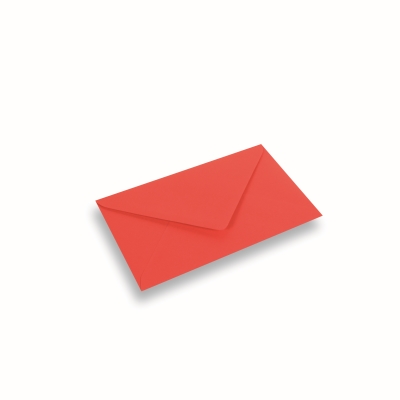 Coloured Paper Envelope Red