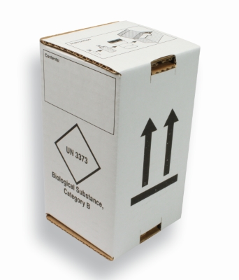 Box for DG container UN3373 (500ml) White