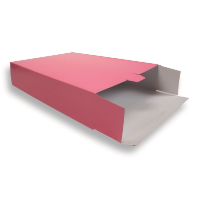 Coloured E-commerce box 420 mm x 305 mm Pink