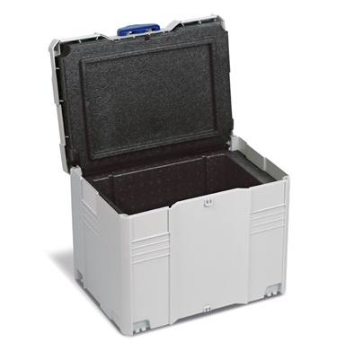 MediCoolTainer EPP 4, met T-Loc, hoogte 322 mm 296 mm x 396 mm Licht grijs