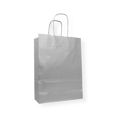 Paper Carrier bag 320 mm x 425 mm Silver