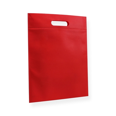 Non Woven Carrier Bags 300 mm x 400 mm Red