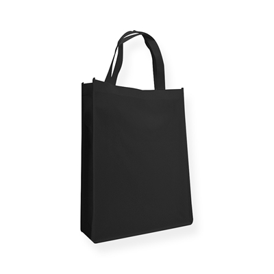 Non Woven Carrier Bags 310 mm x 410 mm Black